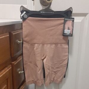 BCBGMaxAzria 2 Pack Shapewear Shorts High Waist Performance. NWT.